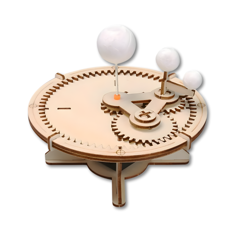Kit de construction véhicule électrique en bois pour enfants