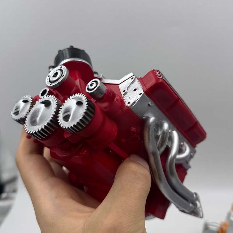 Kit de mini moteur V8 à essence fonctionnel, allumage CDI et pièces métalliques CNC