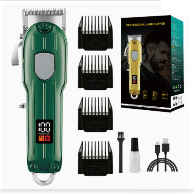 Kit de toilettage professionnel pour chiens avec tondeuse et ciseaux