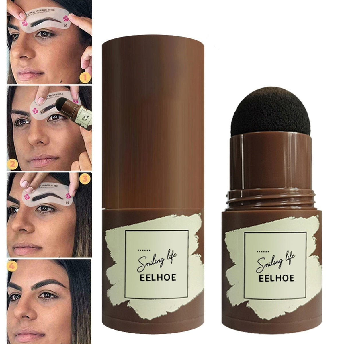 Kit tampon à sourcils pour la mise en forme rapide