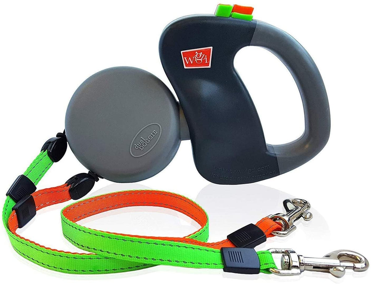 Laisse double pour chien – anti-emmêlement