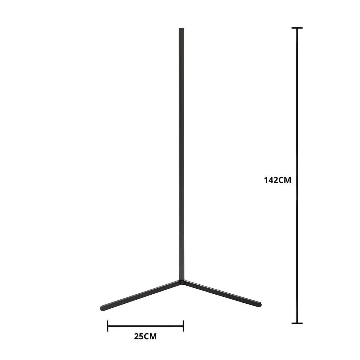 Lampadaire d'angle LED moderne avec télécommande pour éclairage d'ambiance de salon