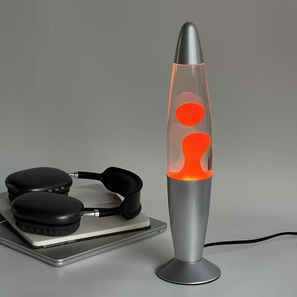 Lampe à lave d'ambiance USB avec mouvement de cire apaisant