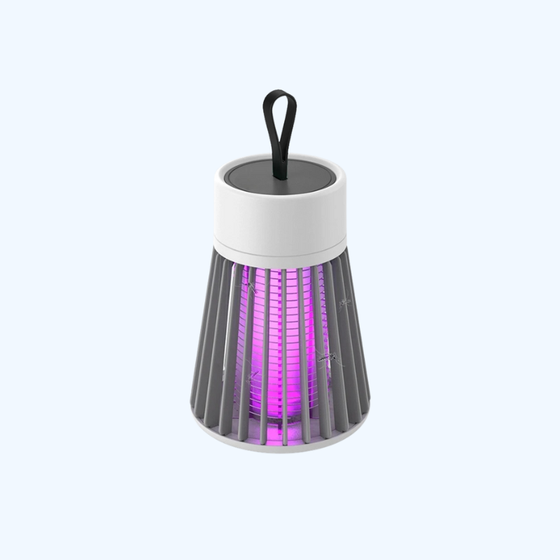 Lampe anti-moustiques LED - destructeur d'insectes puissant pour intérieur et extérieur