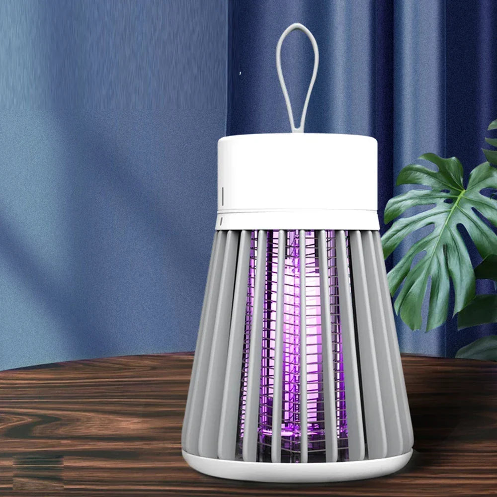 Lampe anti-moustiques LED - destructeur d'insectes puissant pour intérieur et extérieur