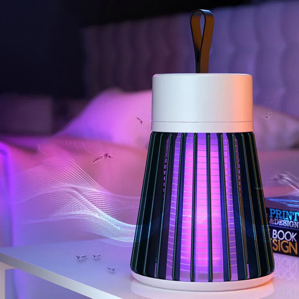 Lampe anti-moustiques LED - destructeur d'insectes puissant pour intérieur et extérieur
