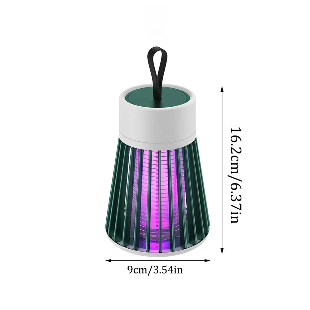 Lampe anti-moustiques LED - destructeur d'insectes puissant pour intérieur et extérieur