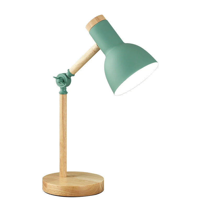 Lampe de bureau scandinave en bois
