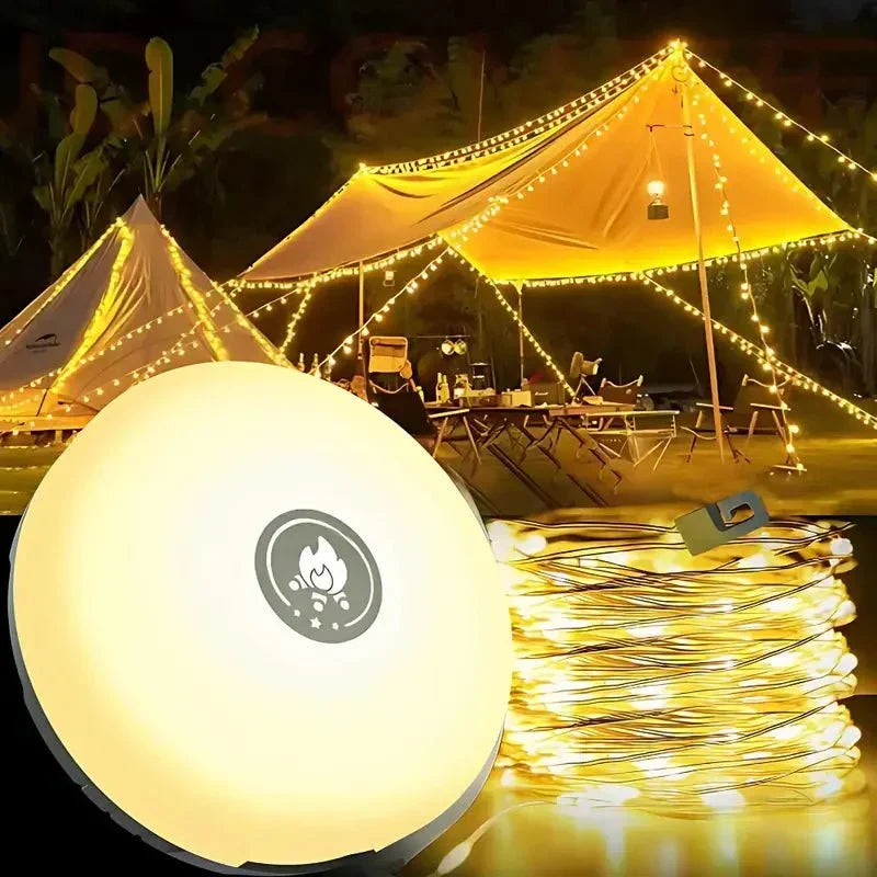 Lampe de camping extensible 4 en 1
