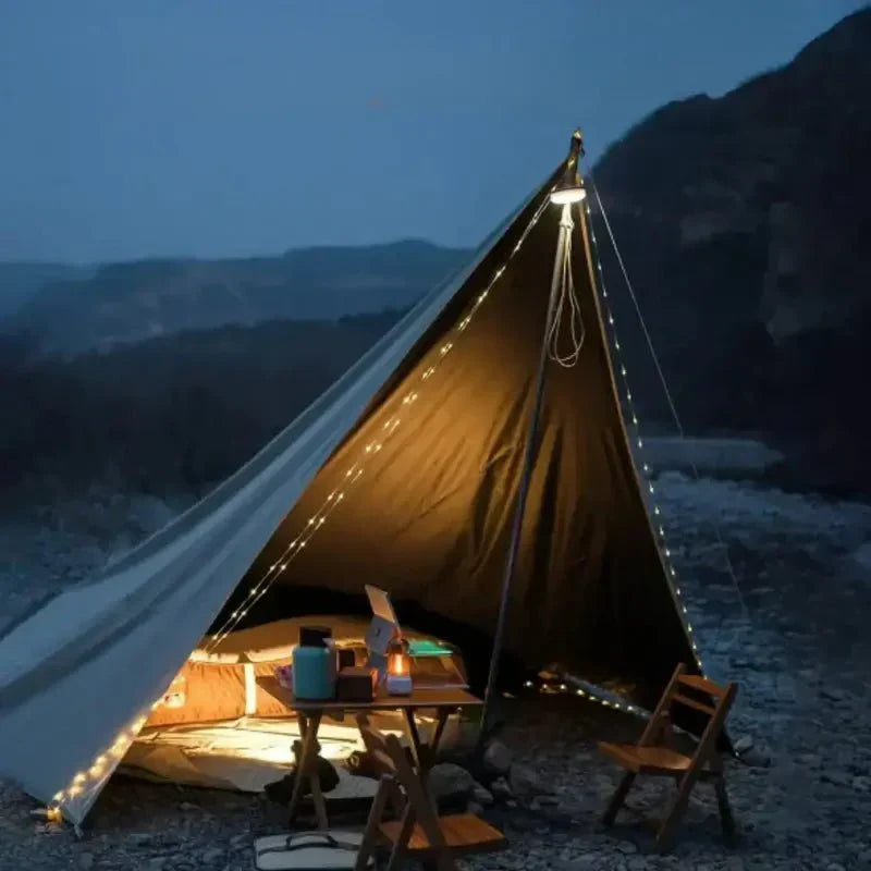 Lampe de camping extensible 4 en 1