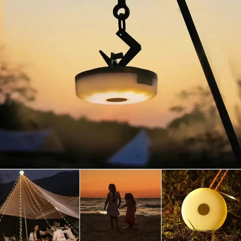 Lampe de camping extensible 4 en 1