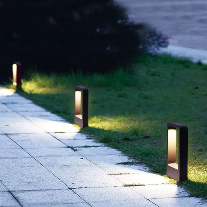 Lampe de jardin d'extérieur de haute qualité avec fixation durable pour l'extérieur