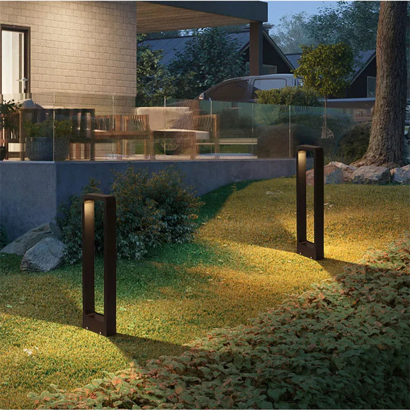 Lampe de jardin d'extérieur de haute qualité avec fixation durable pour l'extérieur