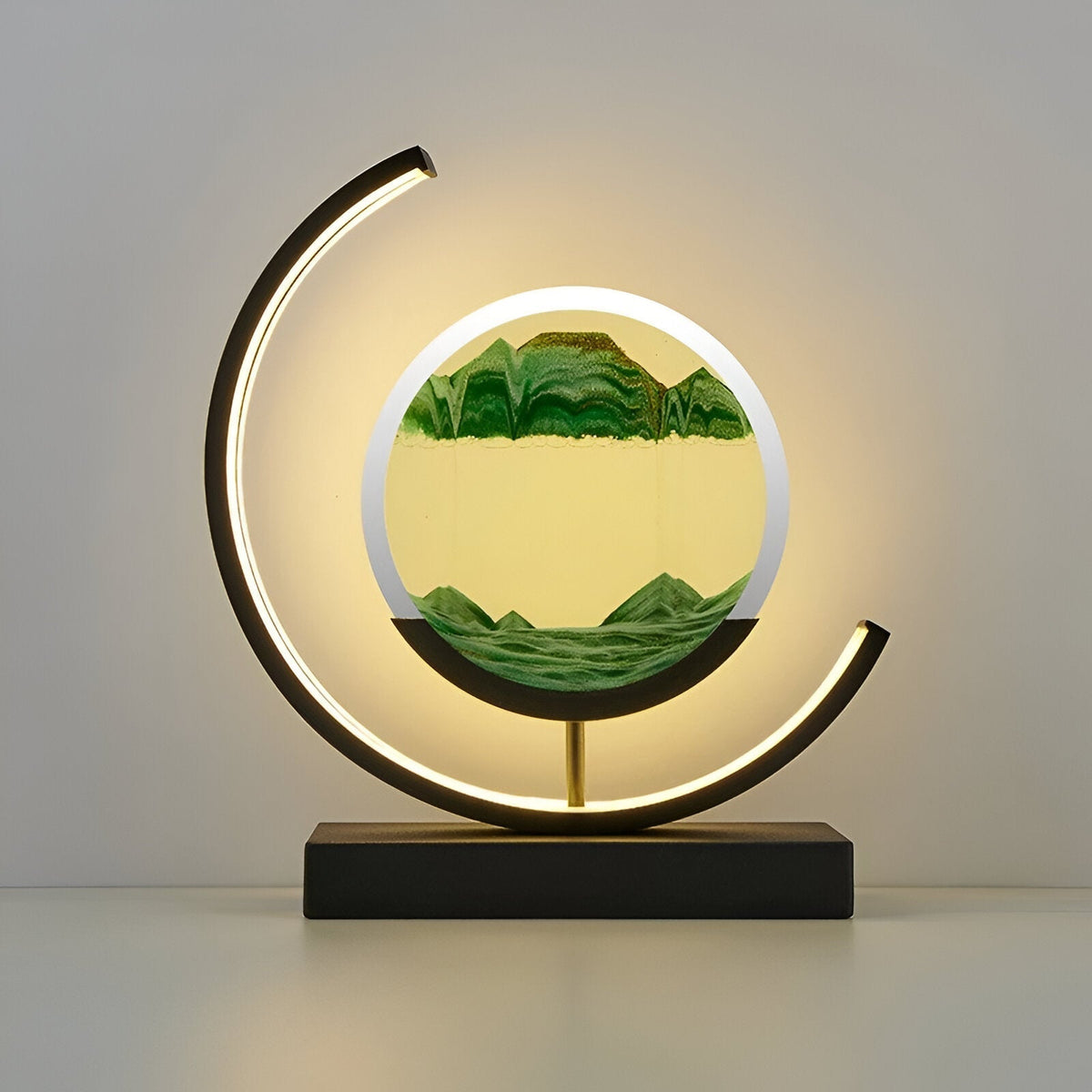 Lampe de sable avec télécommande et réglage de la luminosité