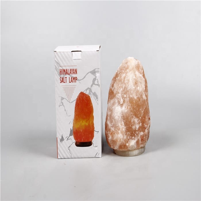 Lampe de sel de l'Himalaya – lumière, calme et ambiance naturelle (2 tailles)