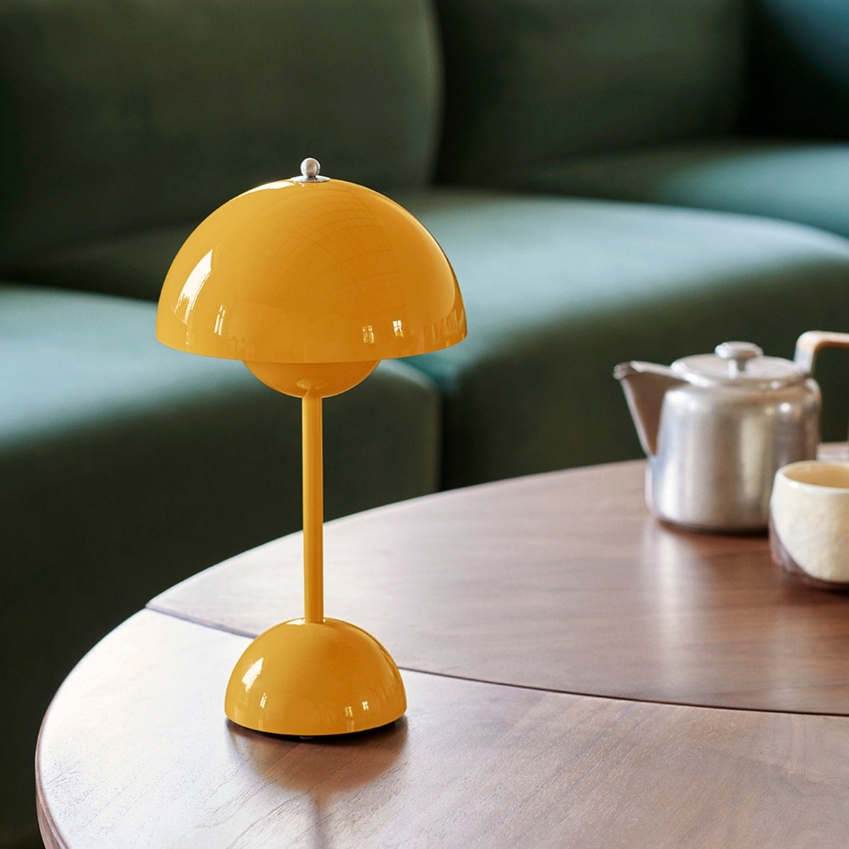 Lampe de table LED sans fil design parapluie rétro