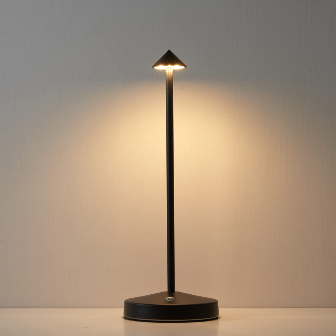 Lampe de table sans fil à intensité variable et étanche