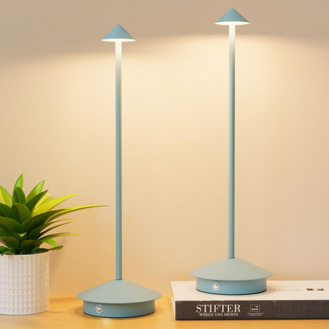 Lampe de table sans fil à intensité variable et étanche
