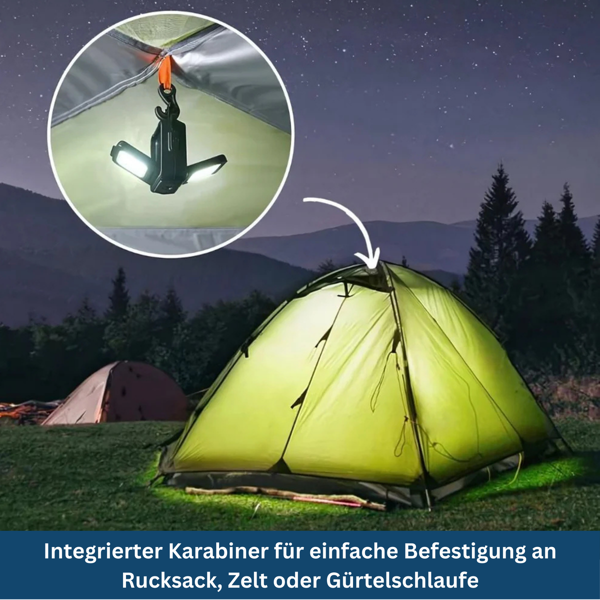 Lampe LED d'aventure