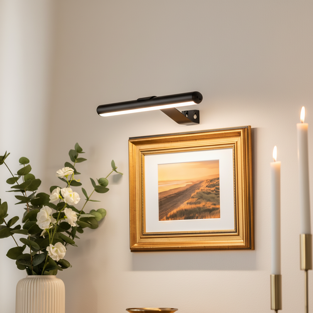 Lampe LED sans fil, angle d'éclairage ajustable, aluminium et fer, 3 températures de couleur, recharge USB-C