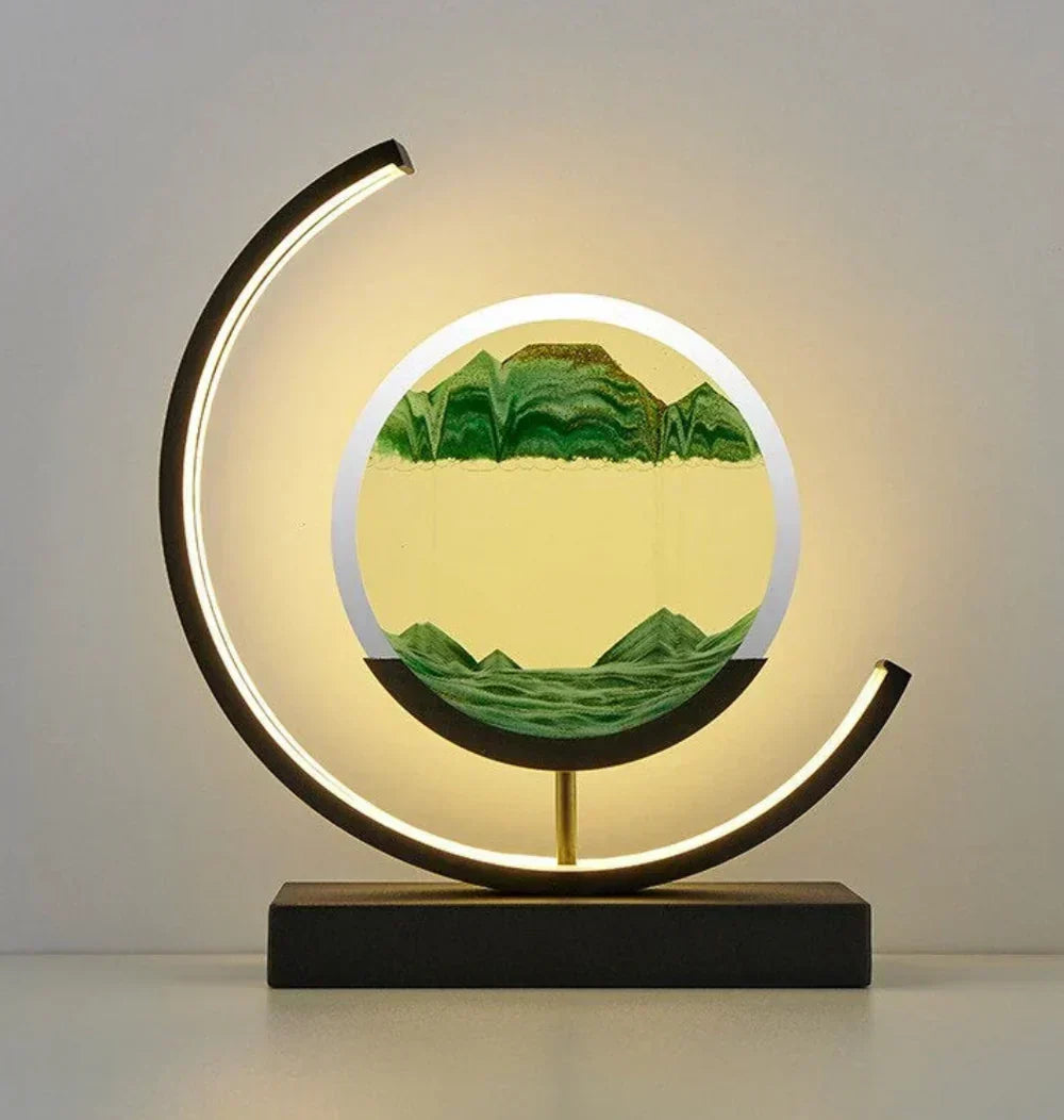 Lampe paysage à sable mouvant Harmony