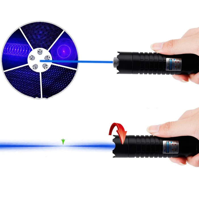 Lampe torche laser tactique