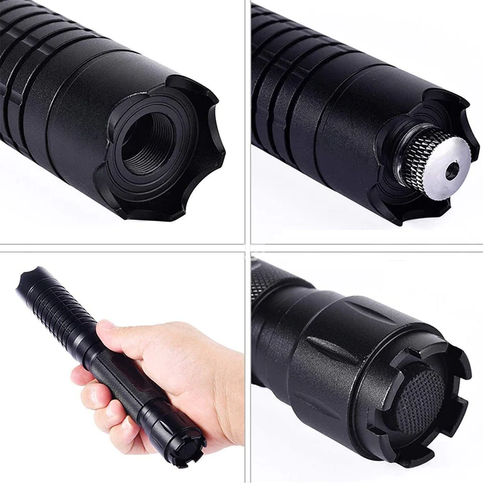 Lampe torche laser tactique