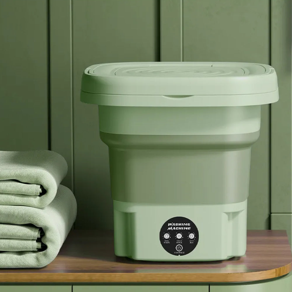 Lave-linge portable et pliable avec fonction séchage