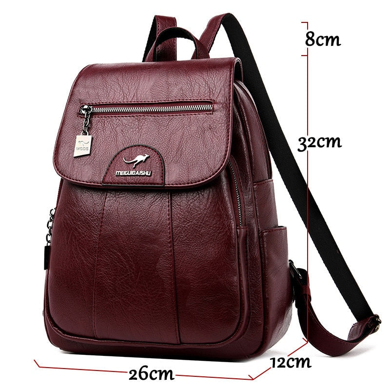 Leather Backpack – Elegant, Durable, and Timeless Elegance