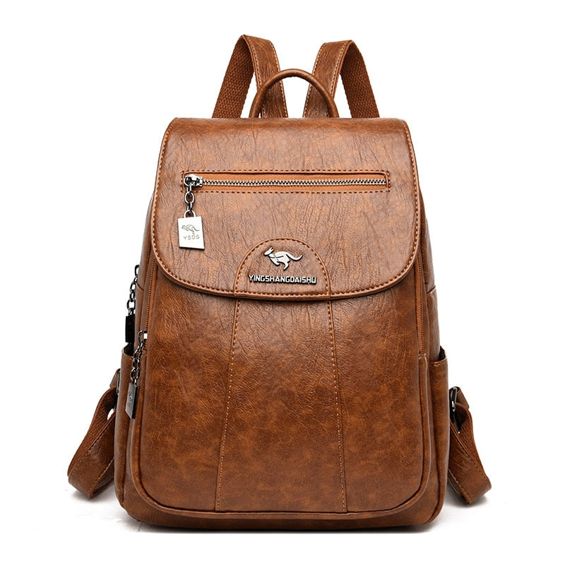 Leather Backpack – Elegant, Durable, and Timeless Elegance