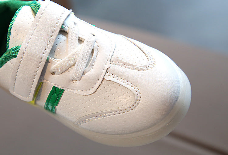 LED Children's Sneakers with Flexible Sole