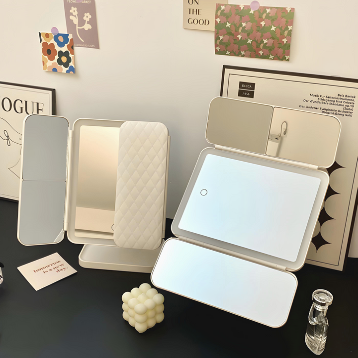 LED Makeup Mirror with Triple Lighting - Clara