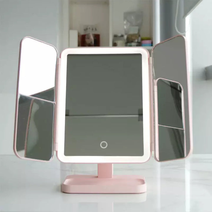 LED Makeup Mirror with Triple Lighting - Clara