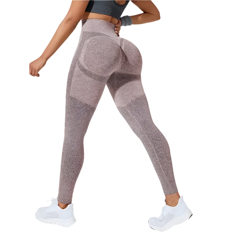 Legging de sport sans couture à taille haute