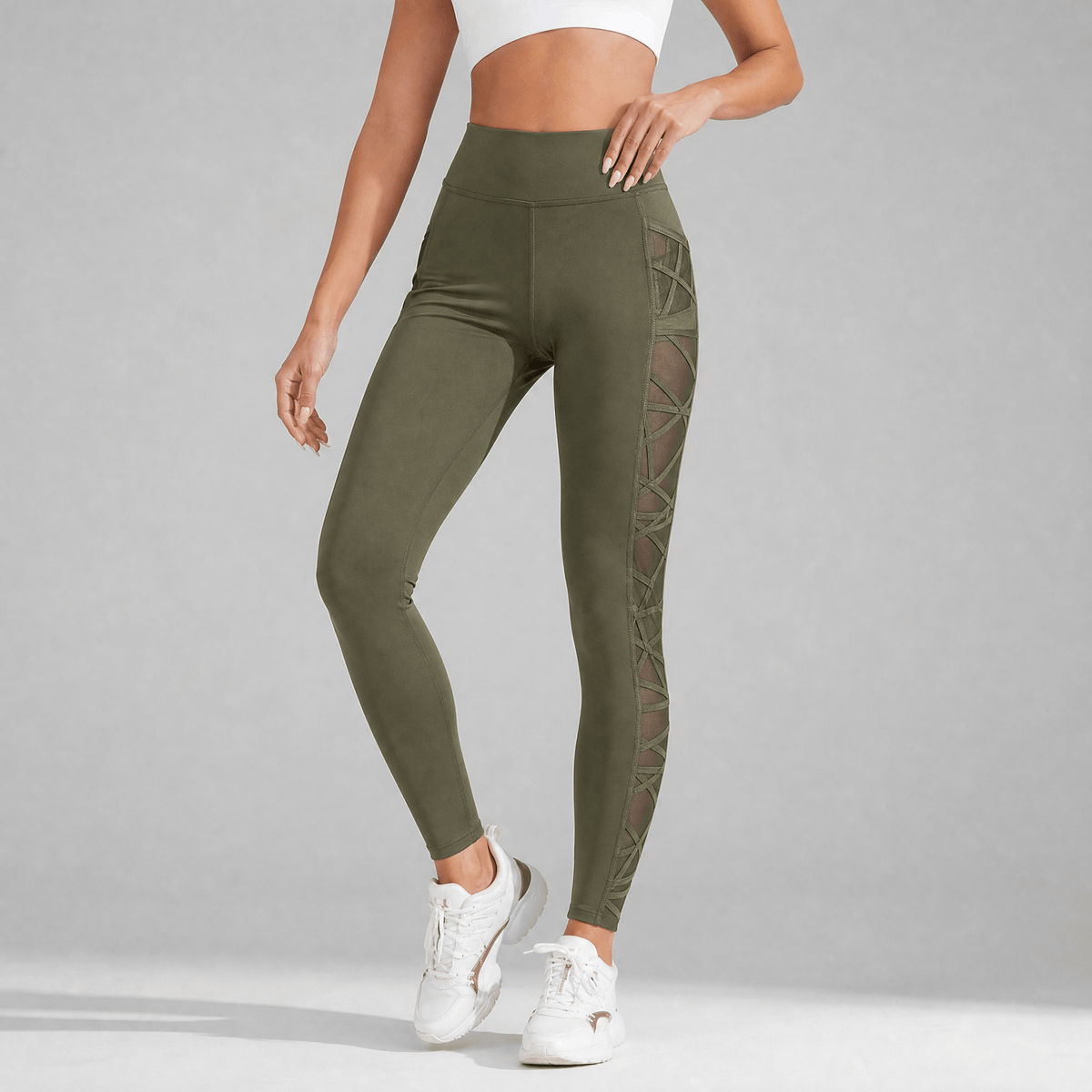 Legging taille haute avec poche cachée