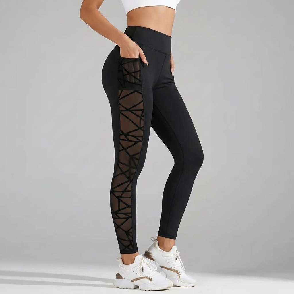 Legging taille haute avec poche cachée