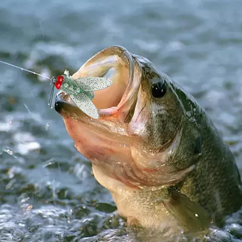 Leurres de pêche mouches artificielles, 20 pièces