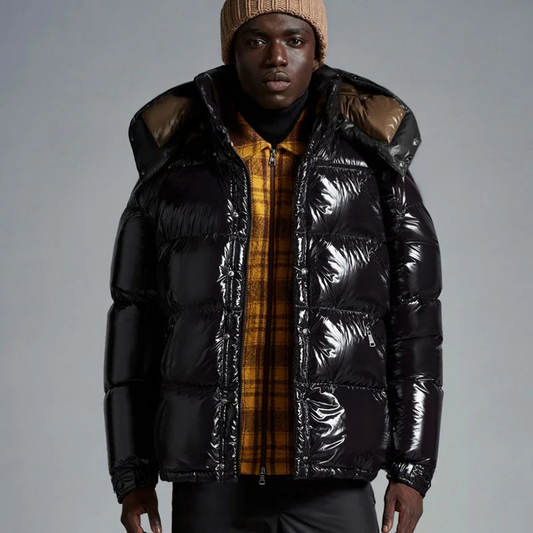 Lightweight Padded Hooded Jacket with Long Sleeves