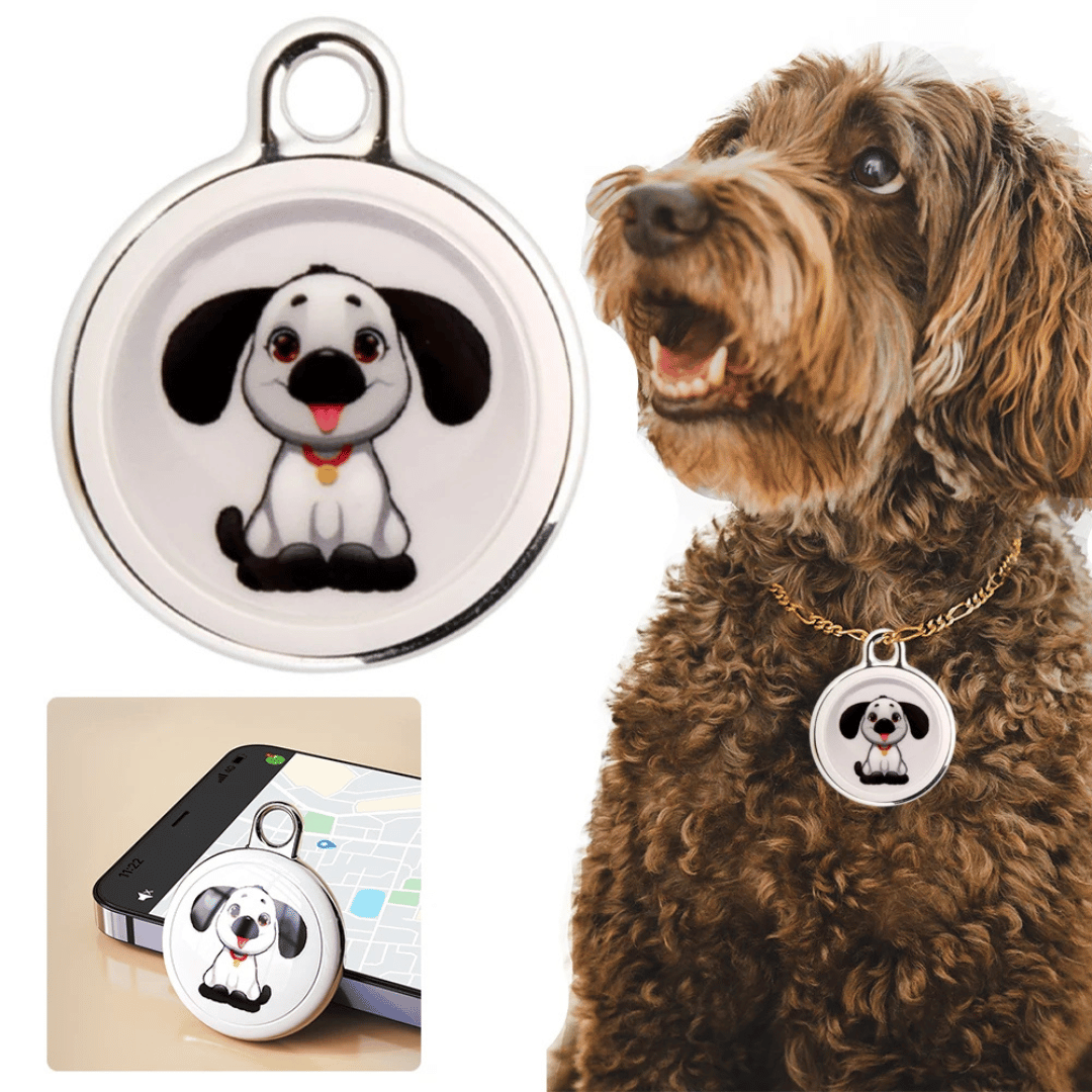 Localisateur GPS pour animaux avec suivi en temps réel et alarme sonore - design étanche pour chiens et chats