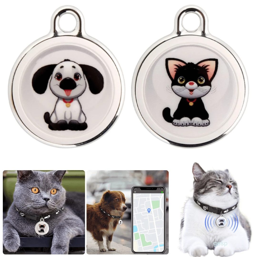 Localisateur GPS pour animaux avec suivi en temps réel et alarme sonore - design étanche pour chiens et chats