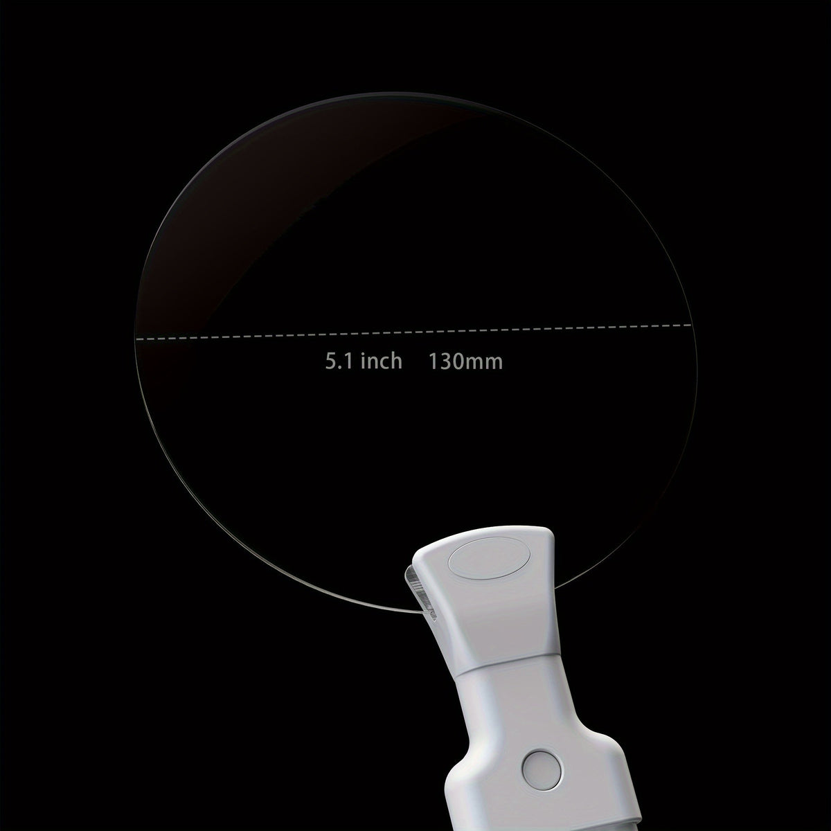 Loupe à col mains libres 5X avec grossissement ajustable pour lecture, couture, travaux manuels et inspection