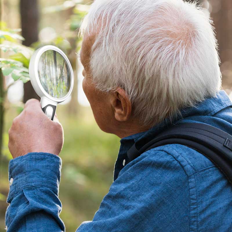 Loupe optique grossissante