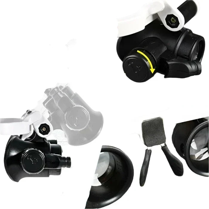 Loupes avec LED - 8x 15x 23x