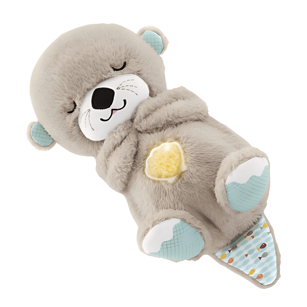 Loutre en peluche apaisante avec sensation de ventre maternel