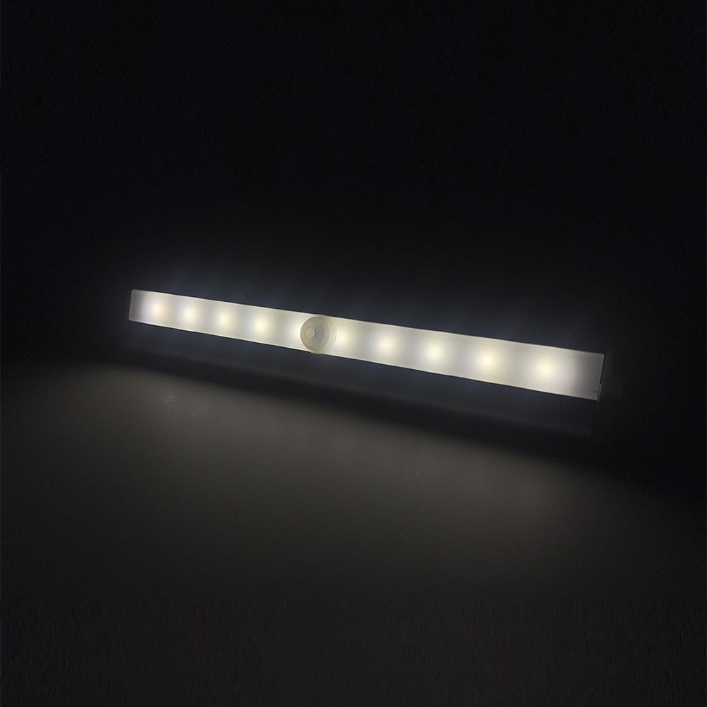Luminaire LED pour meuble avec détecteur - blanc chaud - 200 lumens