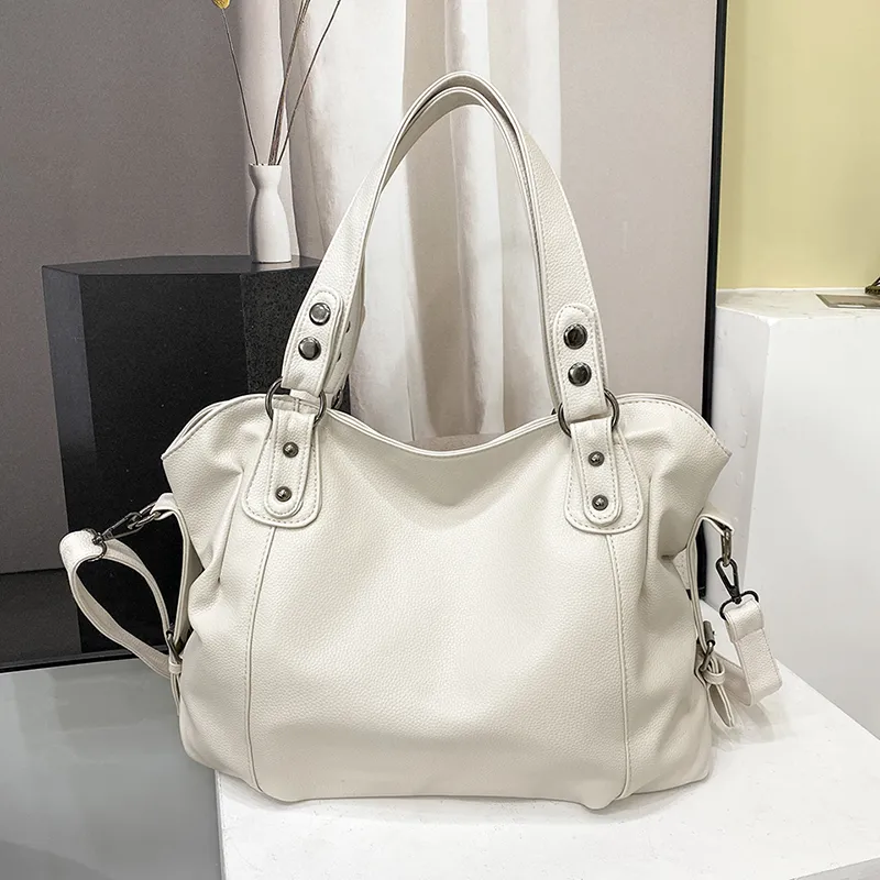 Lunelle - Large Soft Leather Handbag