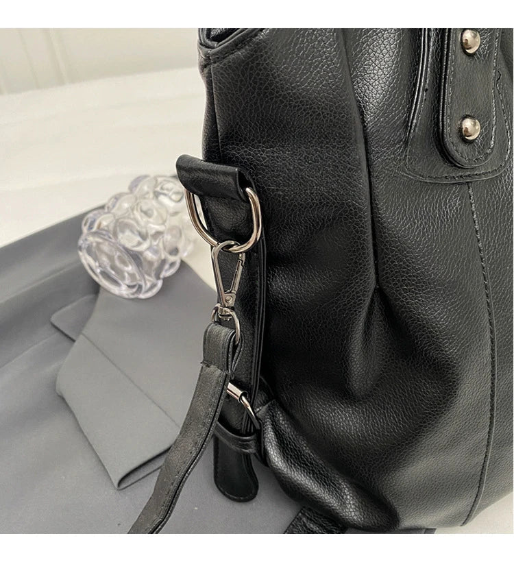 Lunelle - Large Soft Leather Handbag
