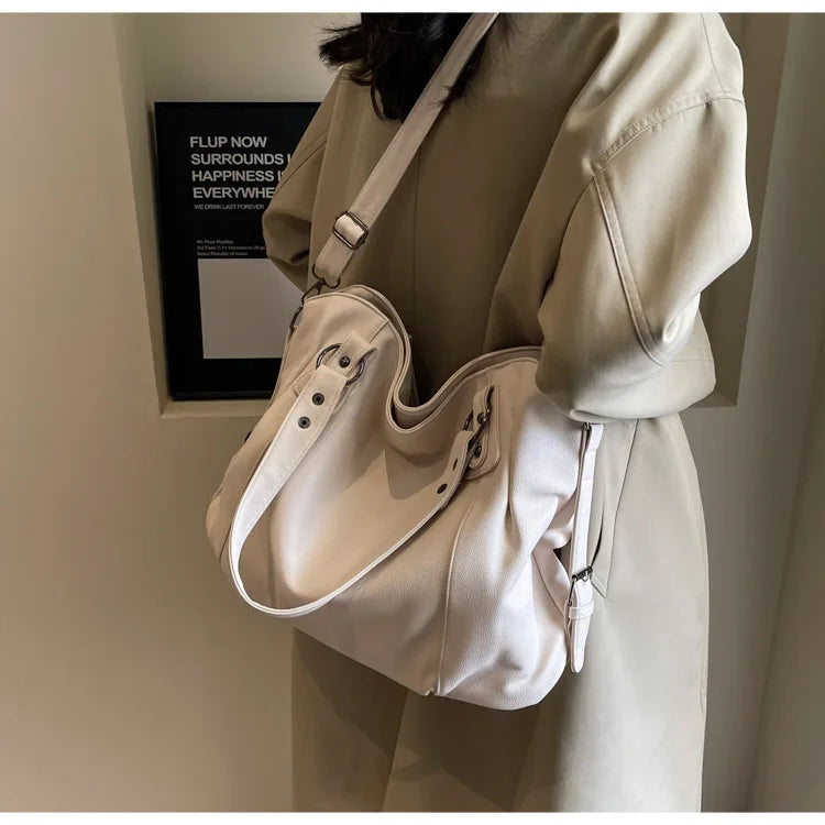 Lunelle - Large Soft Leather Handbag