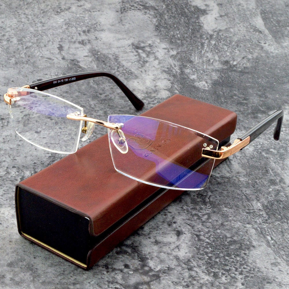 Lunettes de lecture multifocales avec protection contre la lumière bleue