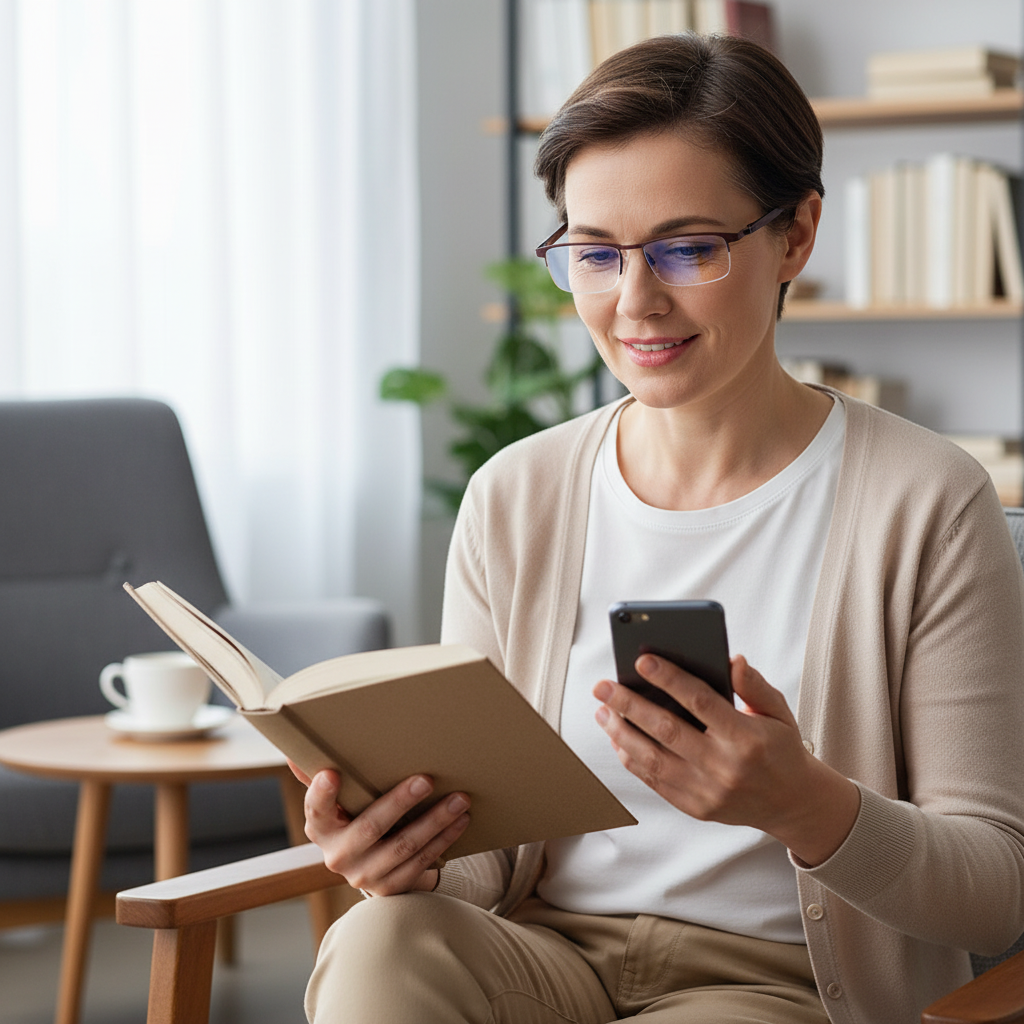 Lunettes de lecture multifocales progressives avec protection UV